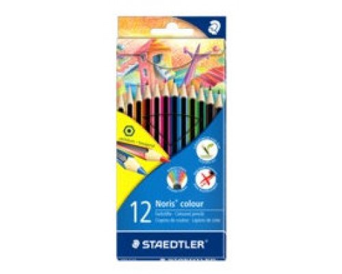 ESTUCHE 12 LAPICES DE COLORES NORIS COLOUR SURTIDOS STAEDTLER 185 C12 (Espera 4 dias)